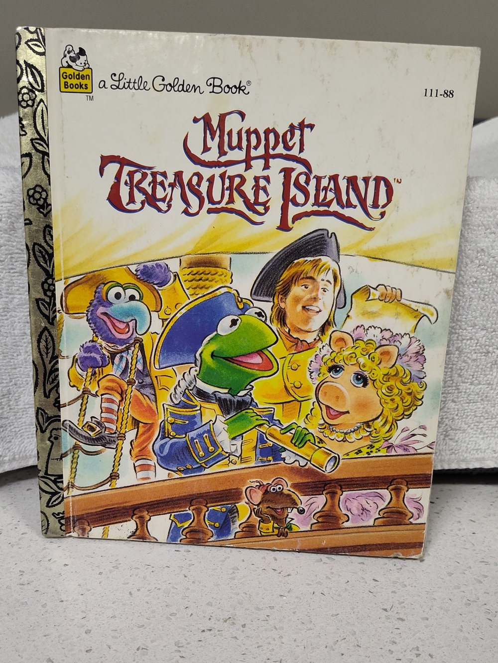 Muppet Treasure Island Little Golden Book